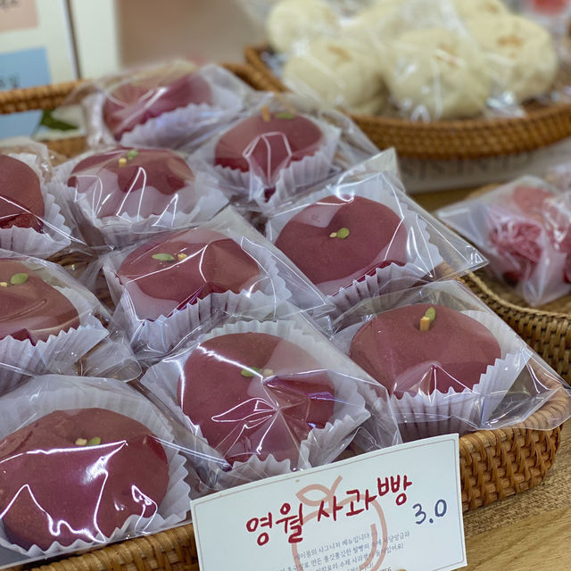 영월역 감성카페 에이플🍎사과빵 정말 맛있는 비건베이커리