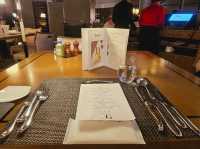 A cozy and romantic dinner at Tokyo Marriott Hotel