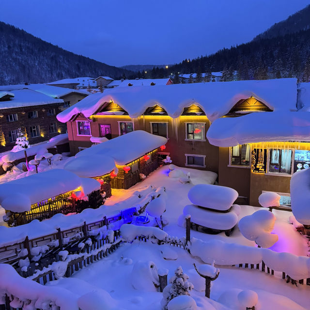 China snow town,harbin 🇨🇳