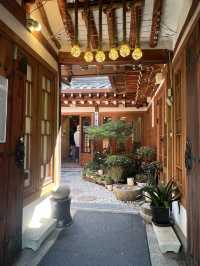 【韓国旅行】ソウル仁寺洞／路地裏の韓屋カフェ