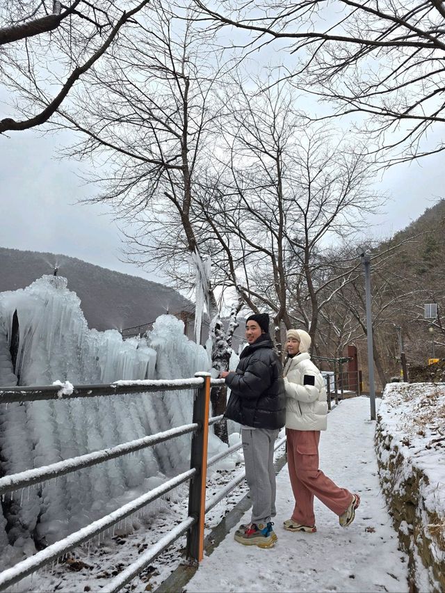 대전에서 빙벽을 볼 수 있는 곳💙