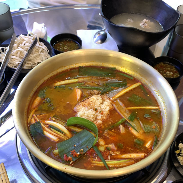 【鐘路大多力韓雞湯】在台北也能嚐到美味的辣雞湯