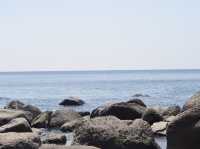Jeju’s mythical dragon head by the sea: Yongduam Rock