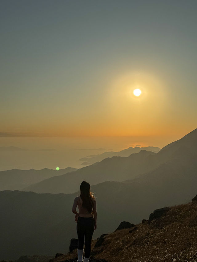 🇭🇰全香港最美的日落觀賞地點·第三高峰大東山⛰️