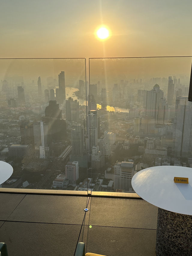 曼谷最佳日落觀景區｜Mahanakhon SkyWalk