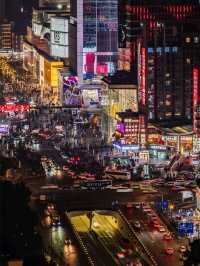 四川成都‐充滿煙火氣的城市🥹，夜景真的很美呀🌃🤍