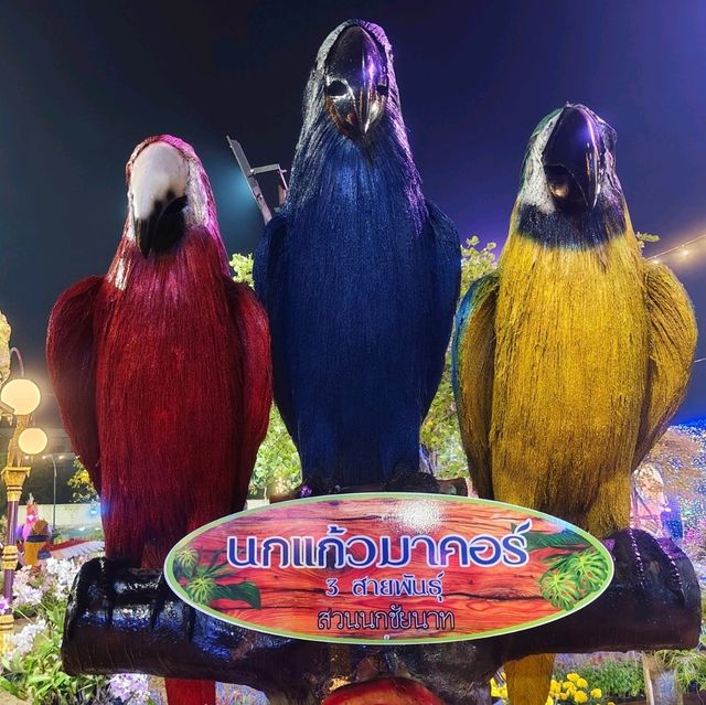 เที่ยวงานมหกรรมหุ่นฟางนกฯ จังหวัดชัยนาท