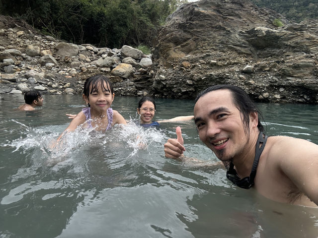 台東秘境-金崙溫泉，超狂天然溫泉池！