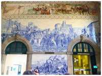 【ポルトガル/ポルト】アズレージョの壁画が美しい‼︎＊サン・ベント駅（Estação de São Bento）＊