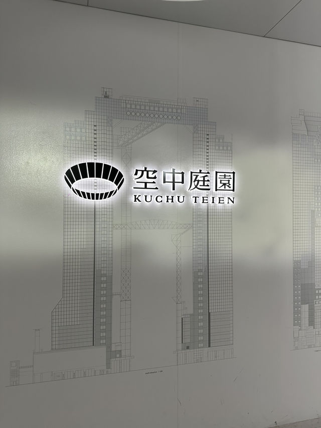 【大阪】空中庭園展望台🩵飽覽梅田城市景色