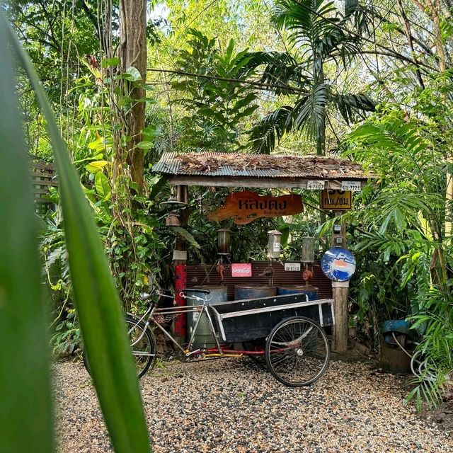 คาเฟ่สไตล์วินเทจ "Long-Dong หลงดง" 🌳🥤