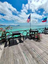 "Kapalai Dreamscape: Serenity at Mabul Water Bungalows"