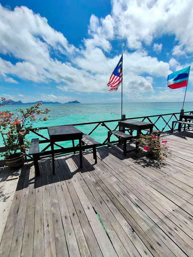 "Kapalai Dreamscape: Serenity at Mabul Water Bungalows"
