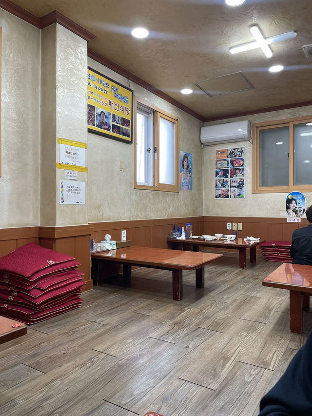 김천에서 만난 석쇠불고기 맛집, 배신식당