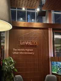 Level 33 싱가폴 야경이랑 맥주한잔!