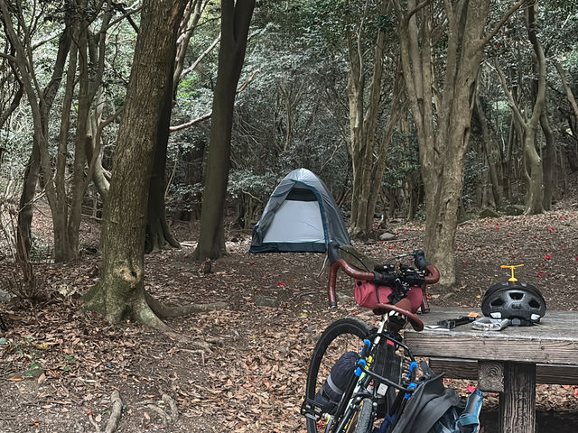 Cycle tour from Fukuoka to Osaka via coastal