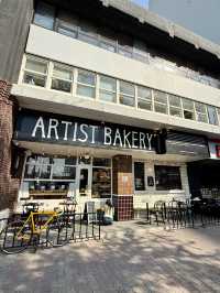 Spring Lunch on the Terrace at Artist Bakery in Seoul