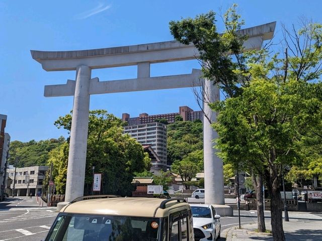 【鹿児島】大きな鳥居の照國神社でお参り
