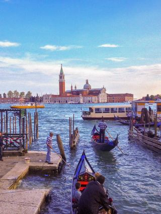 Venice, the city on water.