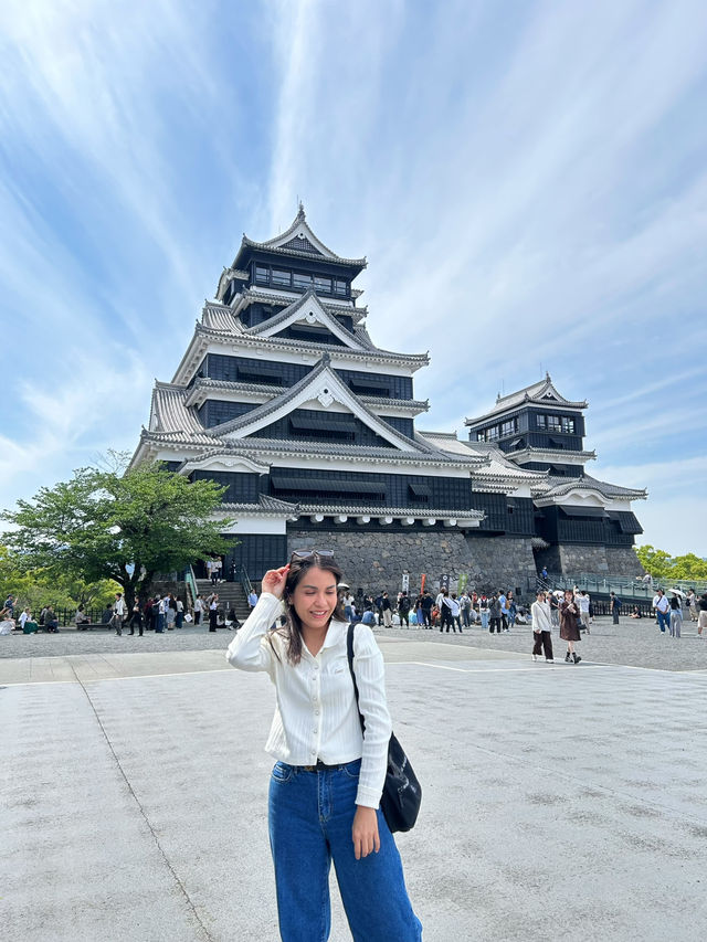 ไปเที่ยวปราสาท Kumamoto กัน 🏯