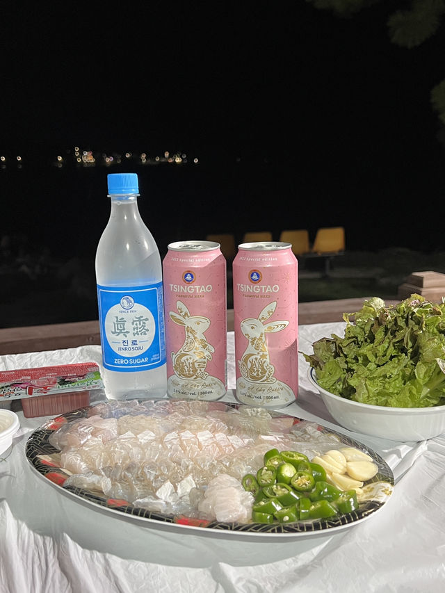 프라이빗비치가 있는 바다 바로 앞 숙소 🩵