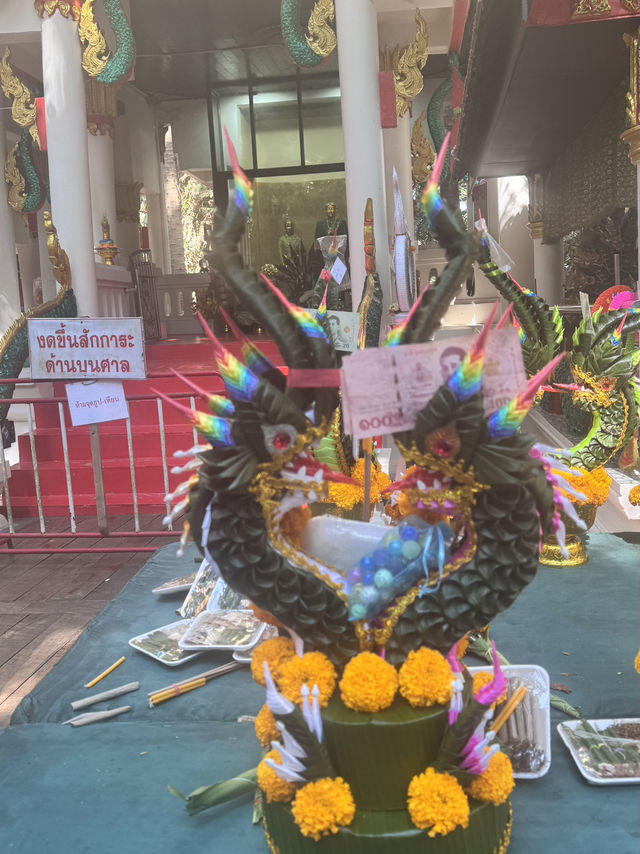 Blessings at Wat Kham Chanod