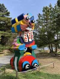 【香川】アートの島直島へ🖌🎨 モネの庭やかぼちゃオブジェに癒されよう🌿‬