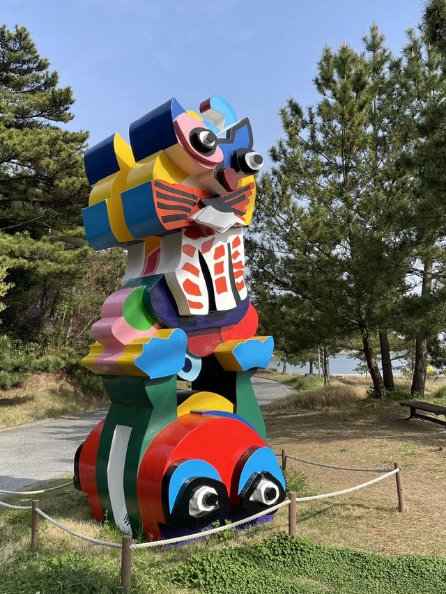 【香川】アートの島直島へ🖌🎨 モネの庭やかぼちゃオブジェに癒されよう🌿‬