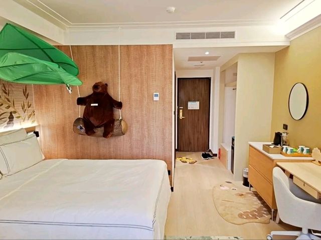 福容徠旅中壢店 的 IKEA親子主題房，整個房間根本就是孩子的天堂～