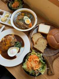 【福岡グルメ】体に優しい超低糖質ブランパン食べ放題のカフェ🍞