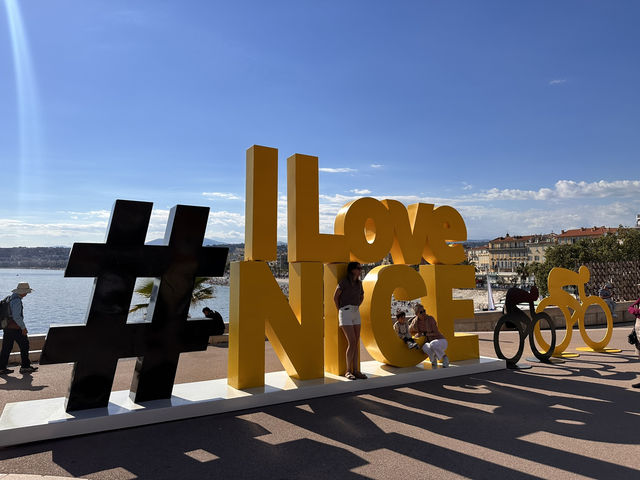 【Nice 🇫🇷フランス・ニース】 地中海に抱かれた南仏リゾート「コートダジュール」
