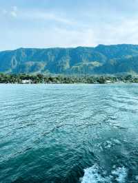 Perfect Summer Escape: Scenic Ferry Ride from Samosir to Parapat Island