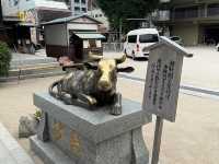 Kushida Shrine (ศาลเจ้าคุชิดะ) ในวันเงียบๆ