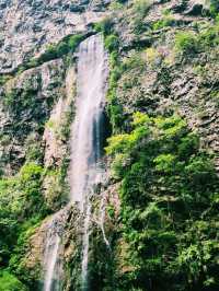 Waterfall View at Rainbow Square, Zhangjiajie Grand Canyon