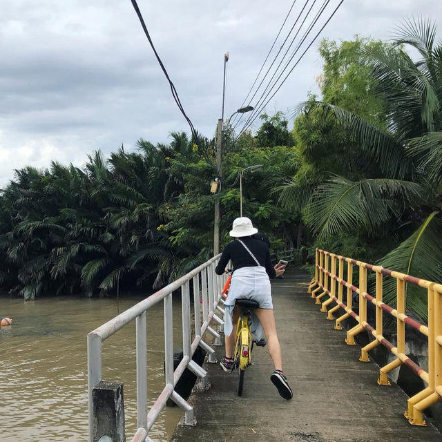 ปั่นจักรยาน ทำกิจกรรม 📍ที่ บางกระเจ้า