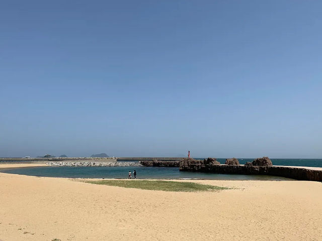 【海と緑のふれあい空間🌞】ひびき海の公園でのんびり海辺さんぽ