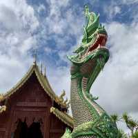 วัดเด่นสะหลีศรีเมืองแกน (วัดบ้านเด่น) สวย เฮง