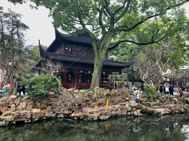 The Serene Inner Gardens and Pavilions of Yu Garden