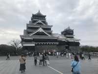 日本三名城-熊本城（地震重建中）