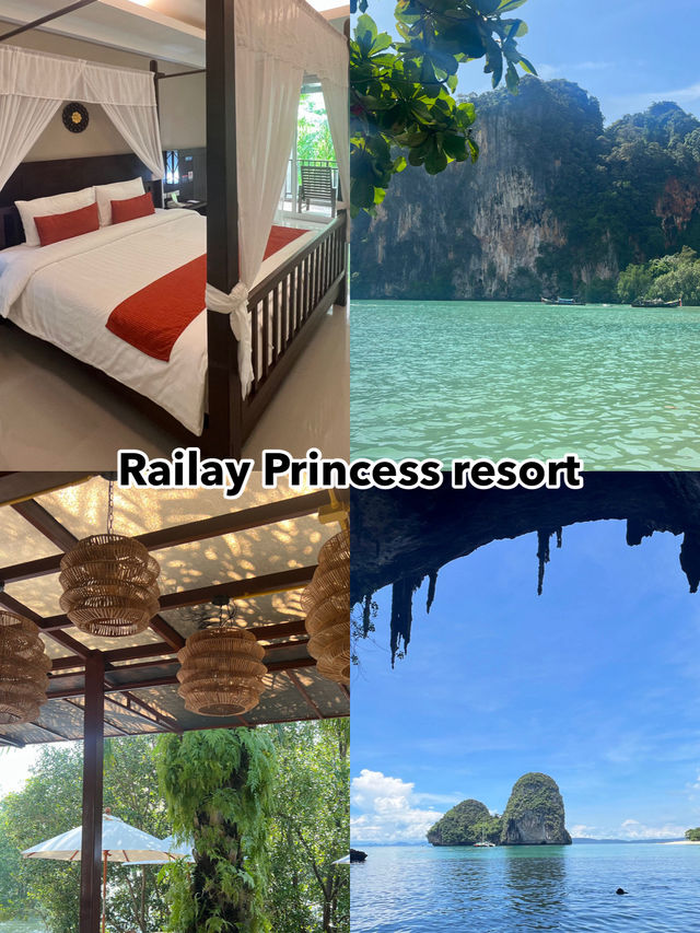 นอนพักใจ ที่ Railay Princess resort 