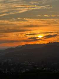 Spectacular view at Griffith Observatory