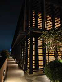 🌃 Rooftop Bliss at Mossaz Hotel, Damansara – A Moonlit Escape Above KL