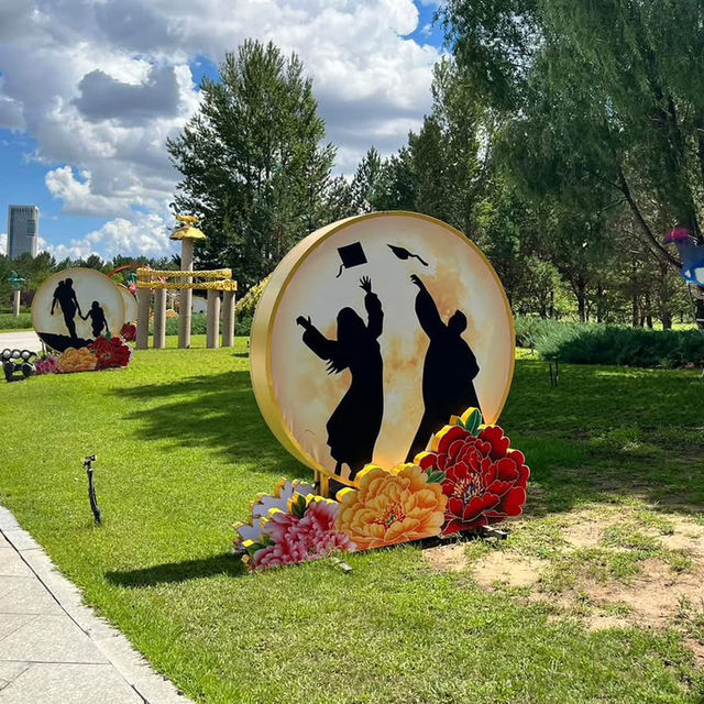 ♟️ Giant Mongol Chess in the Heart of Kangbashi! 