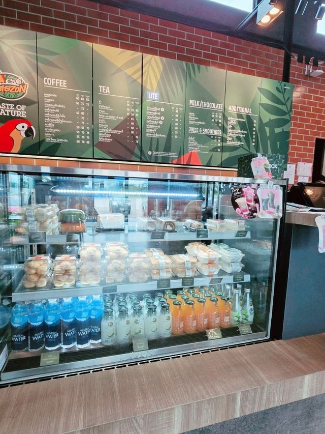รีวิว Amazon Cafe' สาขา ปตท.หนองหาน จ.อุดรธานี