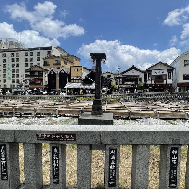 【群馬/草津🇯🇵】日本三名泉のひとつ♨️草津温泉