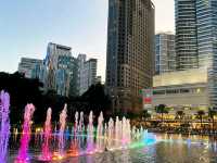 Petronas Twin Towers' Backyard: KLCC Park Kuala Lumpur