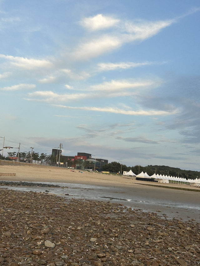 서해의 낙조를 품은 바다🌅🌊