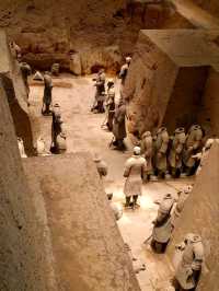 Standing Before the Legendary Terracotta Army