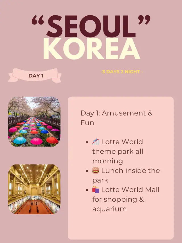 🇰🇷 Seoul Itinerary 13: Family-Friendly Seoul 👨‍👩‍👧‍👦🎡