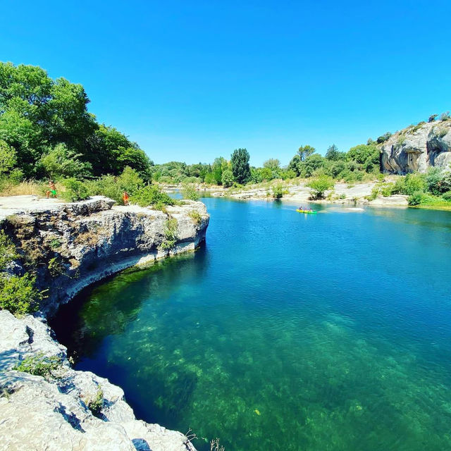 Enjoying the Scenic Collias Gardon